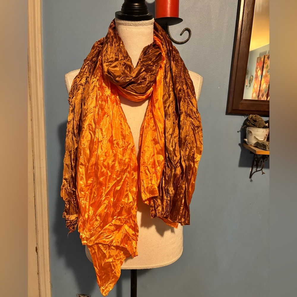 Beautiful, Mango Caramel, Long, Fashion Scarf